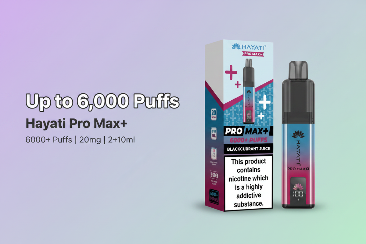 Up to 6,000 Puffs