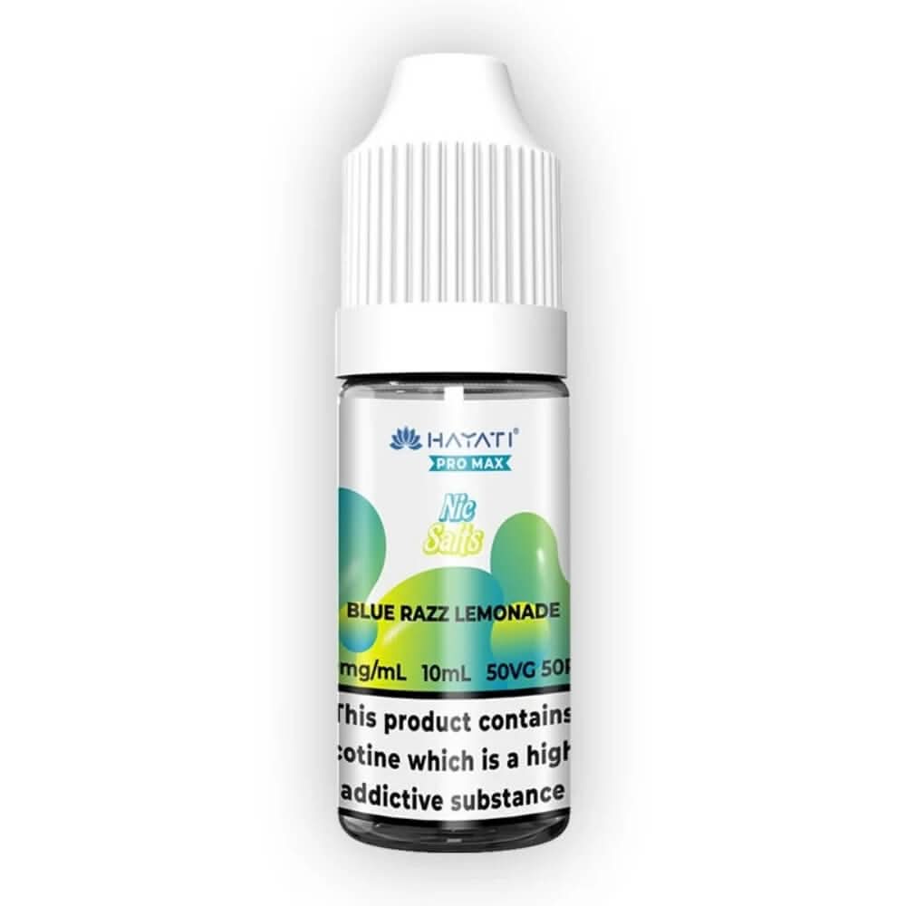 Hayati Pro Max NIC Salt 10ml E - liquid - Blue Razz Lemonade - Eliquid Base - Blue Razz Lemonade