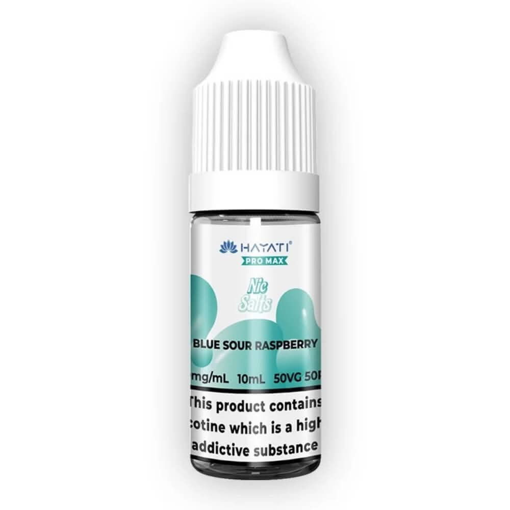 Hayati Pro Max NIC Salt 10ml E - liquid - Blue Sour Raspberry - Eliquid Base - Blue Sour Raspberry
