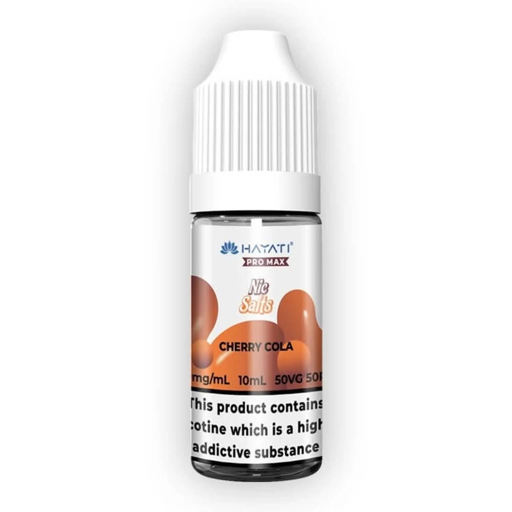Hayati Pro Max NIC Salt 10ml E - liquid - Cherry Cola - Eliquid Base - Cherry Cola