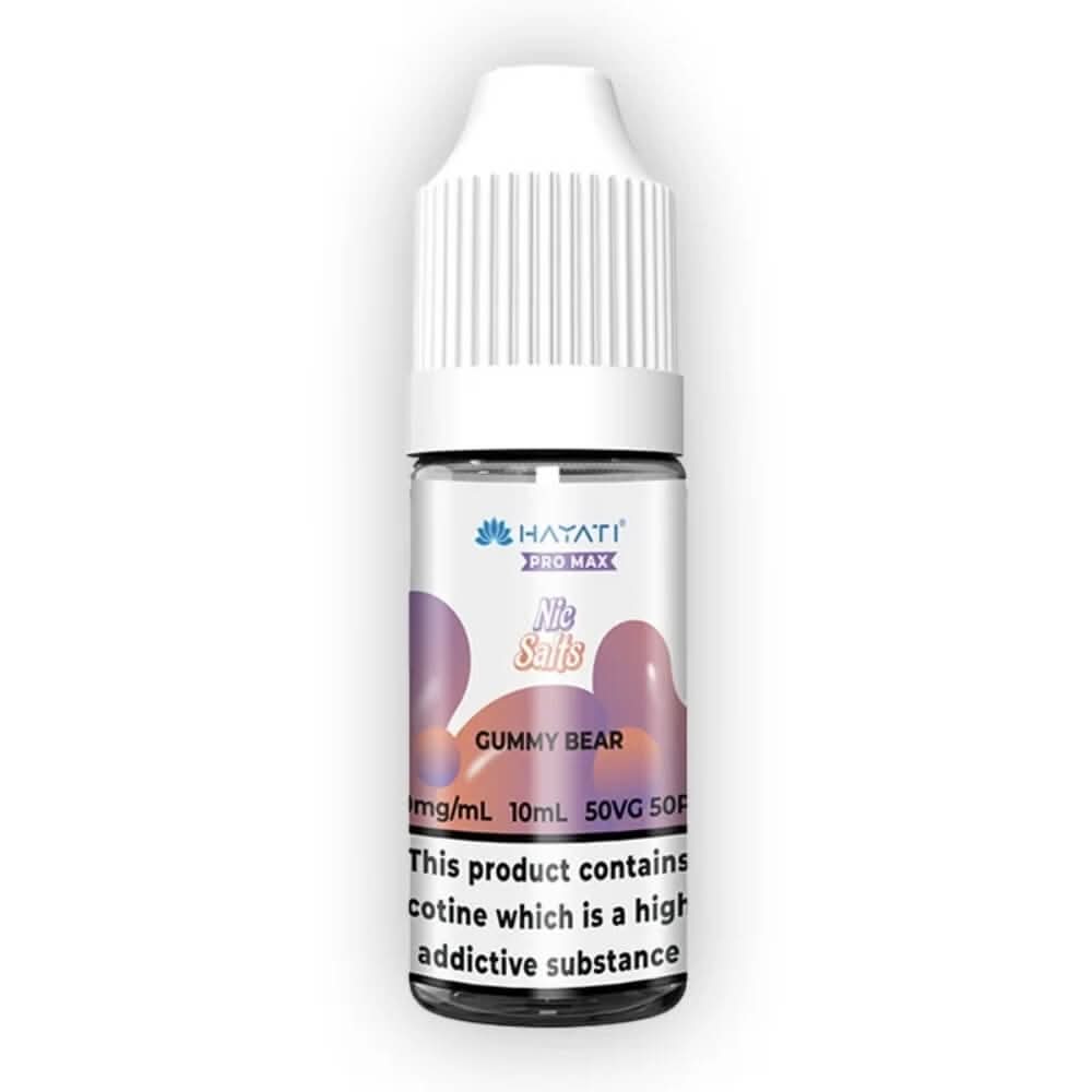 Hayati Pro Max NIC Salt 10ml E - liquid - Gummy Bear - Eliquid Base - Gummy Bear