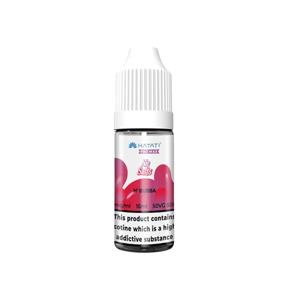Hayati Pro Max NIC Salt 10ml E - liquid - H' Bubba - Eliquid Base - H' Bubba