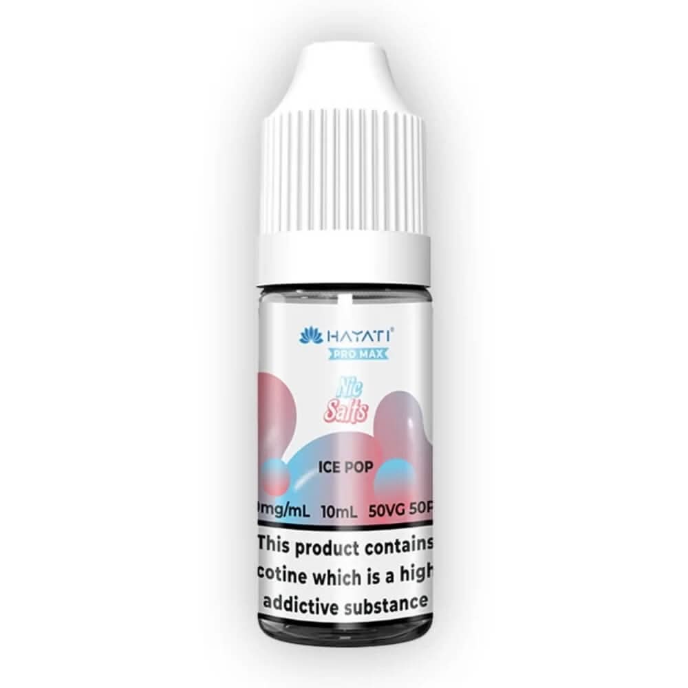 Hayati Pro Max NIC Salt 10ml E - liquid - Ice Pop - Eliquid Base - Ice Pop