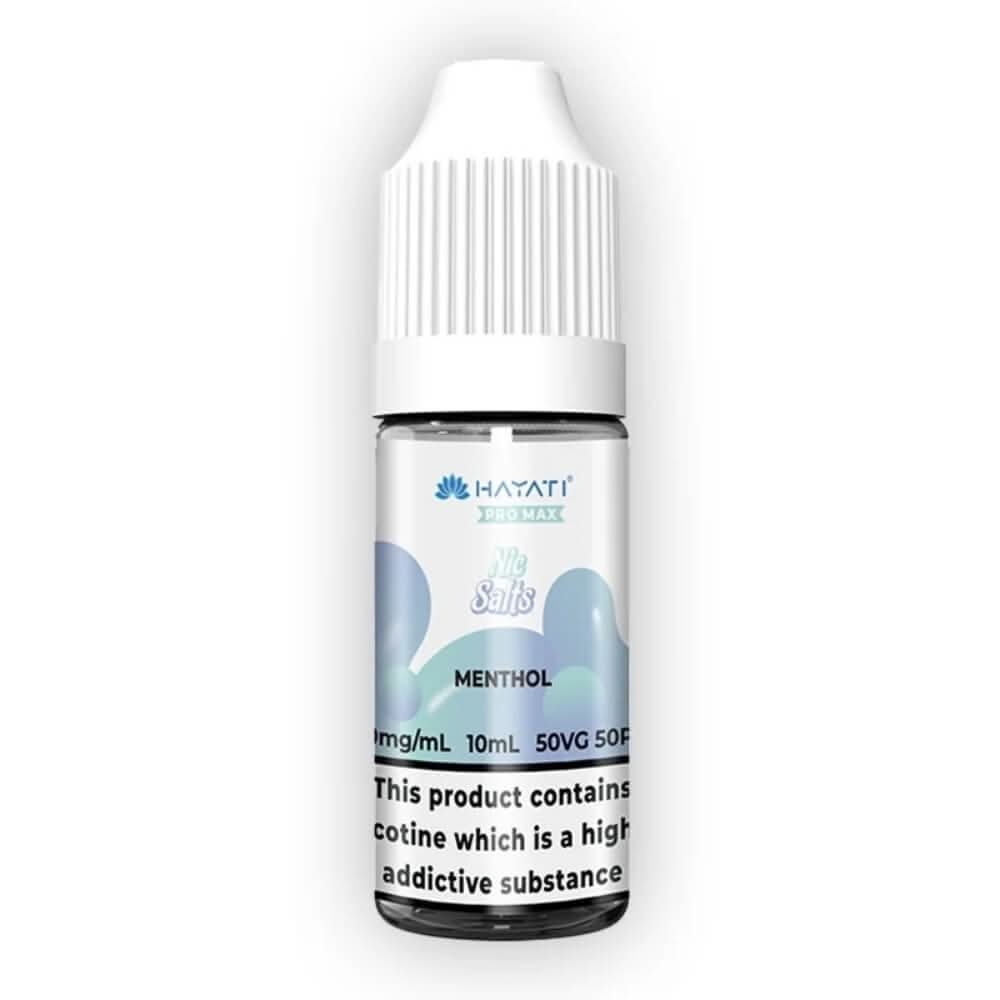 Hayati Pro Max NIC Salt 10ml E - liquid - Menthol - Eliquid Base - Menthol