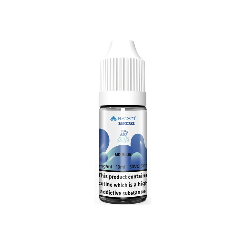 Hayati Pro Max NIC Salt 10ml E - liquid - Mr Blue - Eliquid Base - Mr Blue