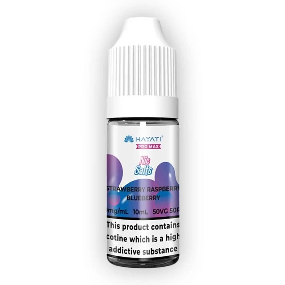 Hayati Pro Max NIC Salt 10ml E - liquid - Strawberry Raspberry Blueberry - Eliquid Base - Strawberry Raspberry Blueberry