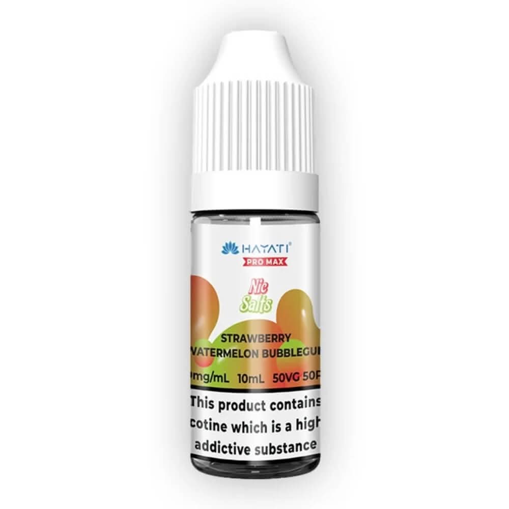 Hayati Pro Max NIC Salt 10ml E - liquid - Strawberry Watermelon Bubblegum - Eliquid Base - Strawberry Watermelon Bubblegum