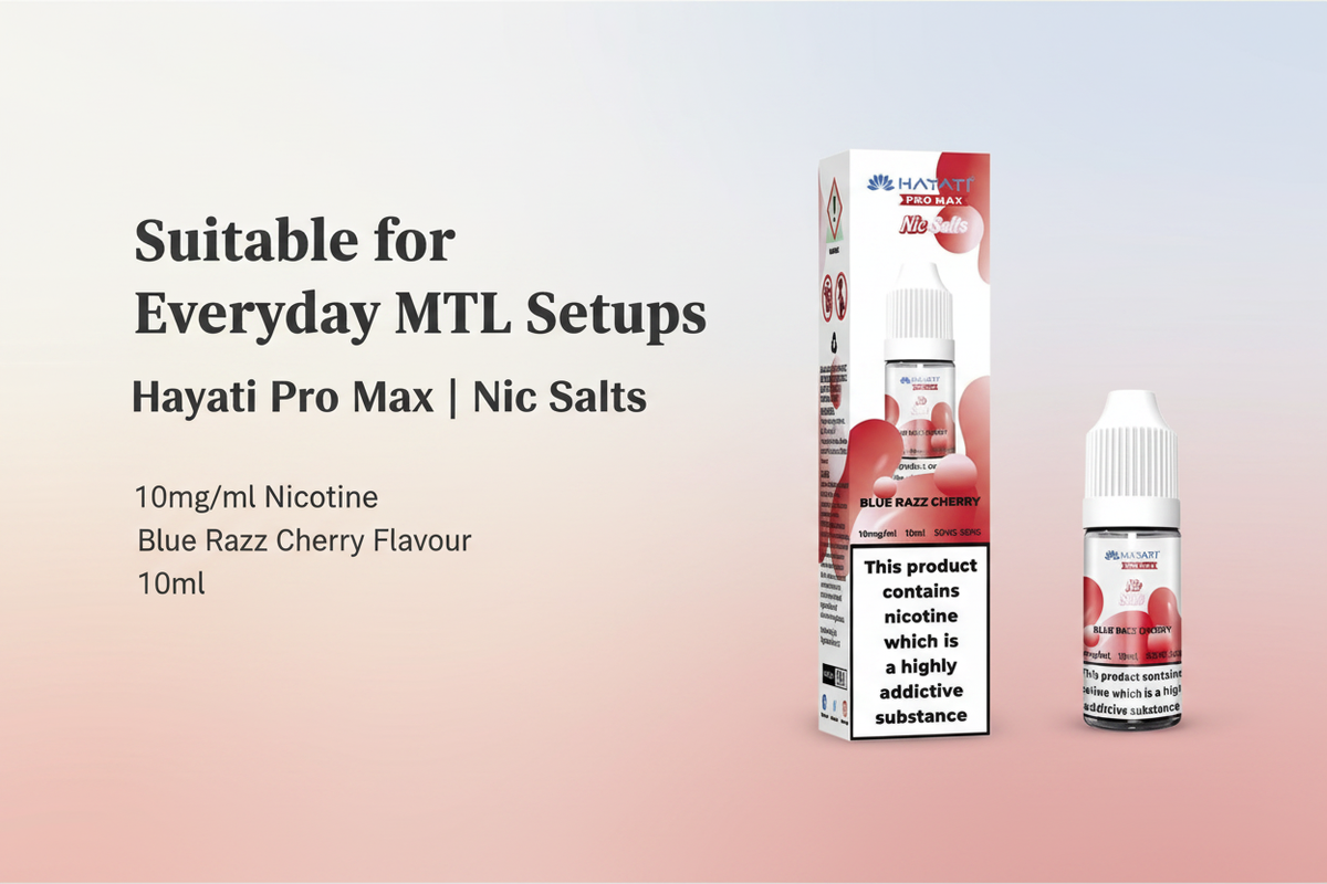 Suitable for Everyday MTL Setups