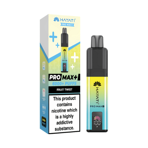 Hayati Pro Max Plus 6000 Disposable Vape Device  20mg  ,   Fruit Twist