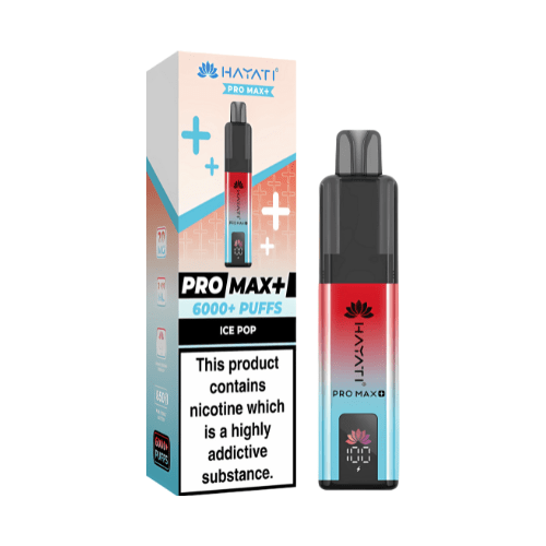 Hayati Pro Max Plus 6000 Disposable Vape Device  20mg  ,   Ice Pop