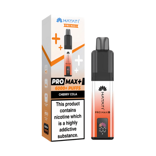 Hayati Pro Max Plus 6000 Disposable Vape Device  20mg  ,    Cherry Cola