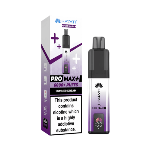 Hayati Pro Max Plus 6000 Disposable Vape Device  20mg  ,   Summer Dream