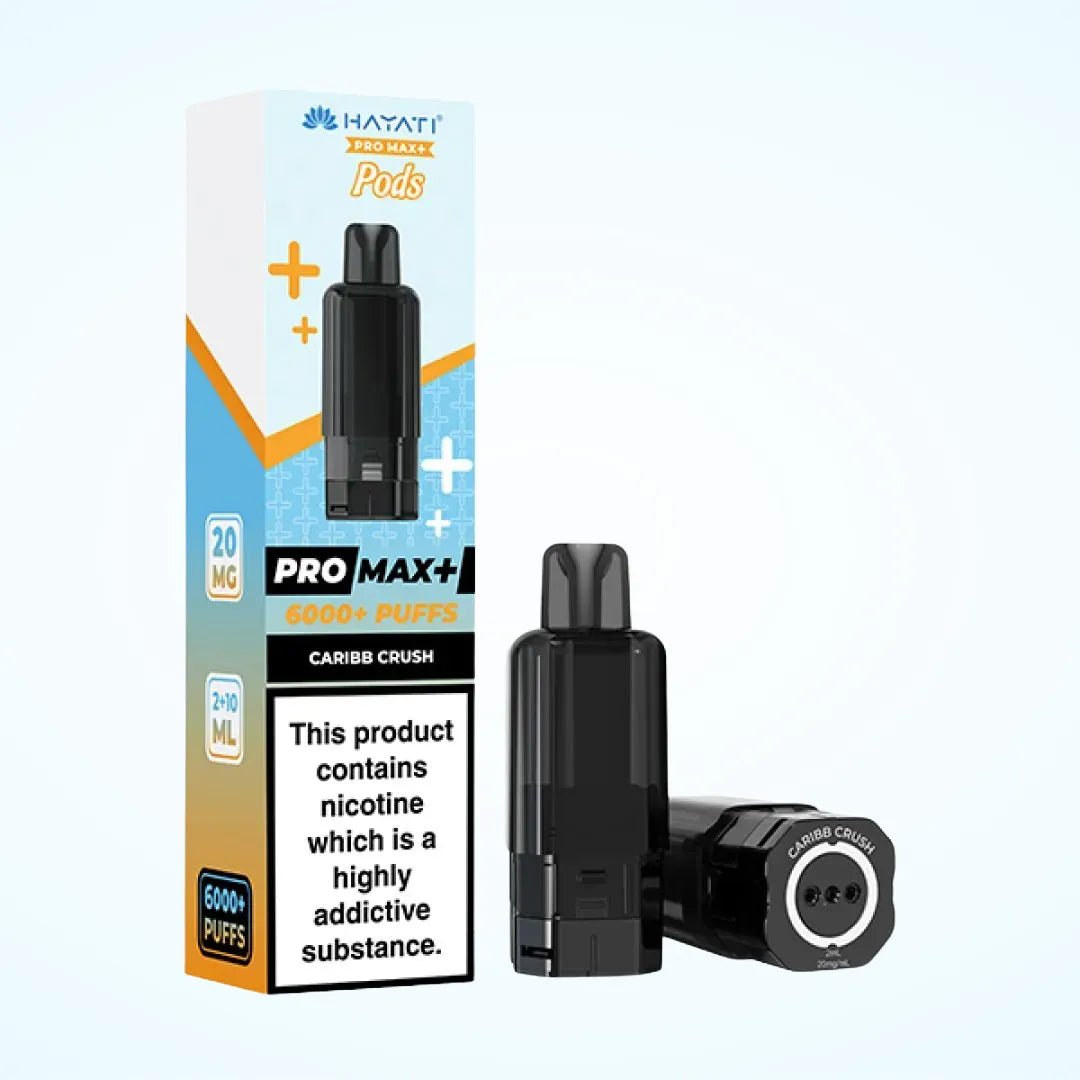 Hayati Pro Max Plus 6000 Pre - Filled Pods - Eliquid Base - Caribbean Crush