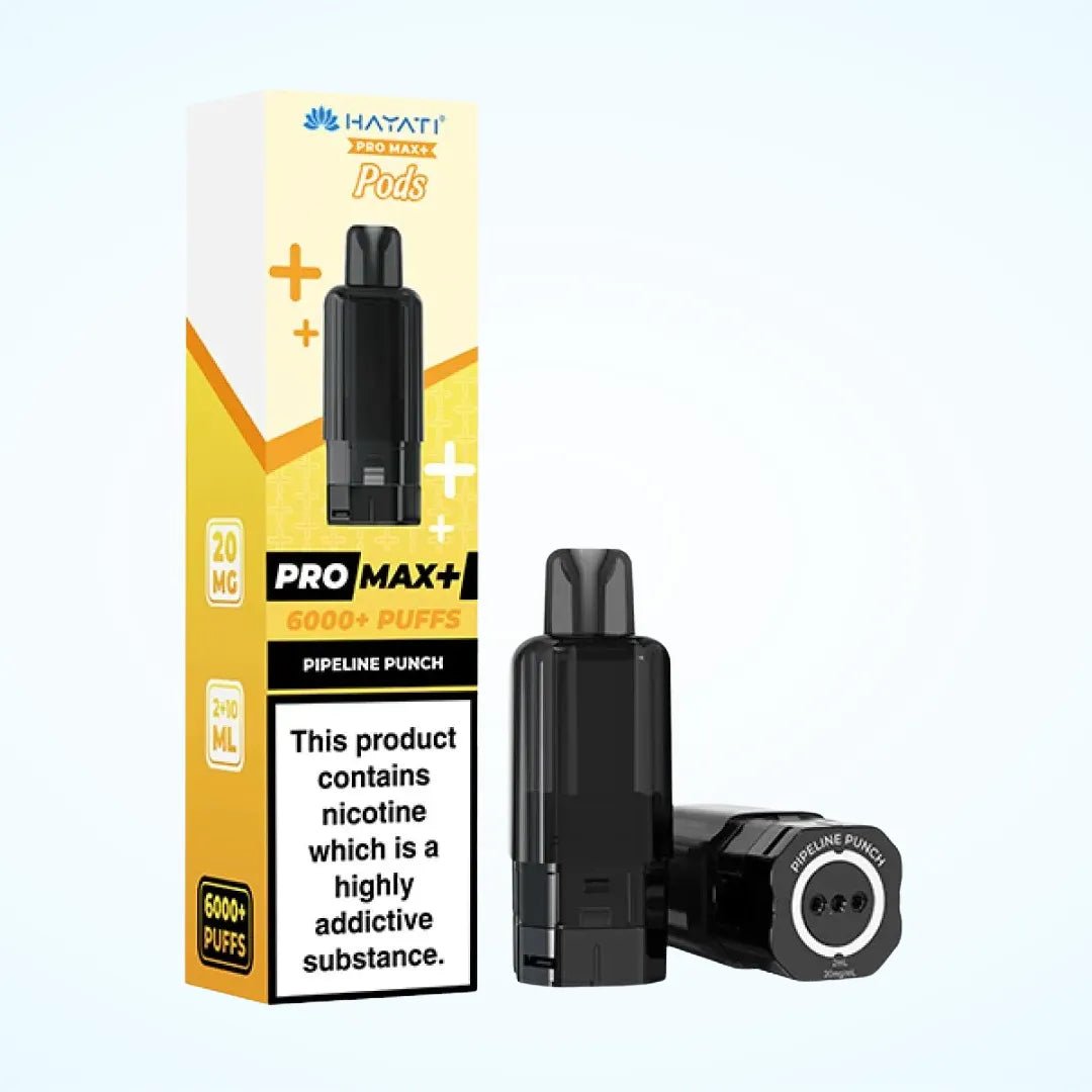 Hayati Pro Max Plus 6000 Pre - Filled Pods - Eliquid Base - Pineapple Punch
