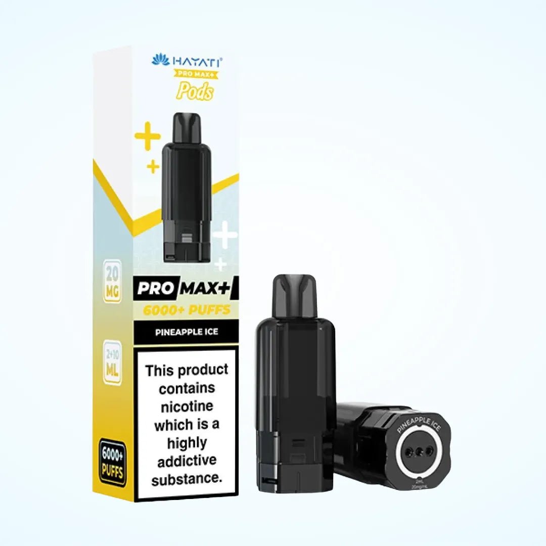 Hayati Pro Max Plus 6000 Pre - Filled Pods - Eliquid Base - Pineapple Ice