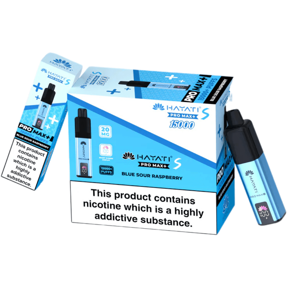 Hayati Pro Max+ S 15000 Puffs Prefilled Pod Kit - Eliquid Base - Mr Blue