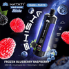Hayati Pro Max Shisha 15k Disposable Vape Device - Eliquid Base - Frozen Blueberry Raspberry