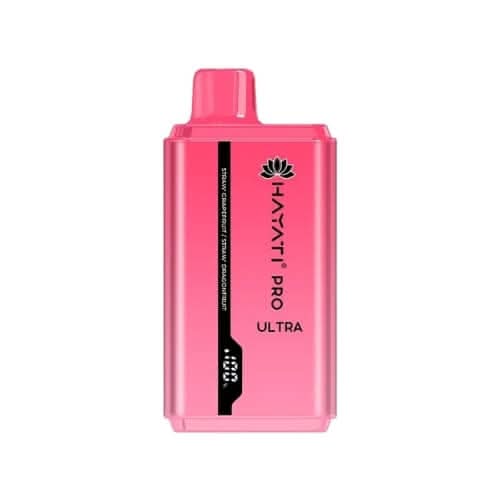 Hayati Pro ultra 15000 Puff Disposable Vape Device-20MG  - Straw' Grapefruit / Straw' Dragon fruit