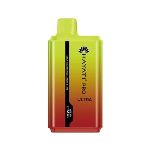 Hayati Pro ultra 15000 Puff Disposable Vape Device-20MG  - Cola Ice / Orange Lemon & Lime
