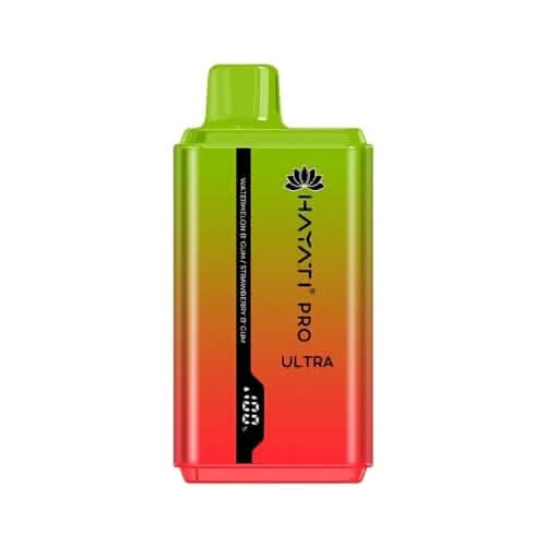 Hayati Pro ultra 15000 Puff Disposable Vape Device-20MG - Watermelon B'gum / Strawberry B'gum