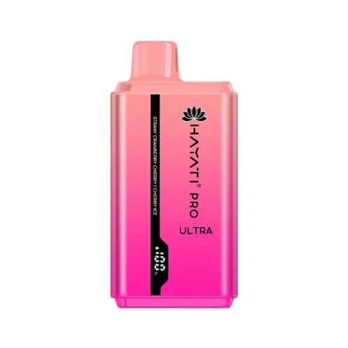 Hayati Pro ultra 15000 Puff Disposable Vape Device-20MG - Straw' Cranberry Cherry / Cherry Ice