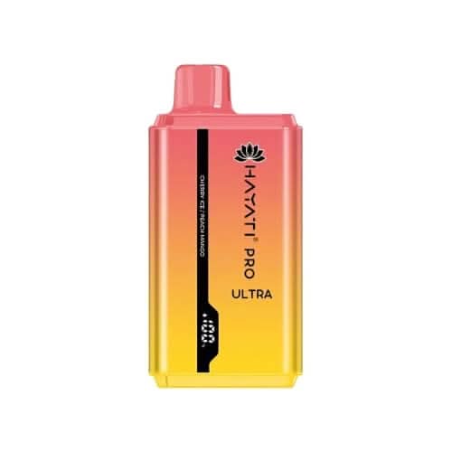 Hayati Pro ultra 15000 Puff Disposable Vape Device-20MG - Cherry Ice / Peach Mango