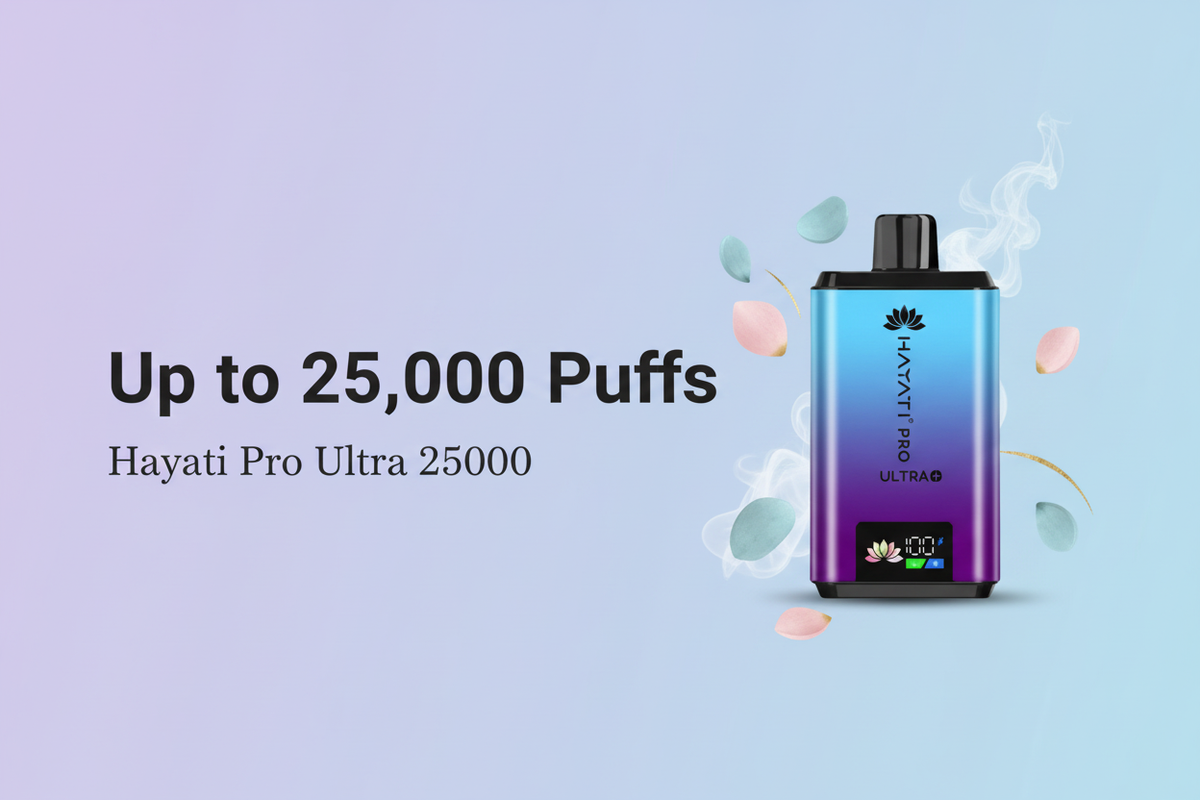 Up to 25,000 Puffs