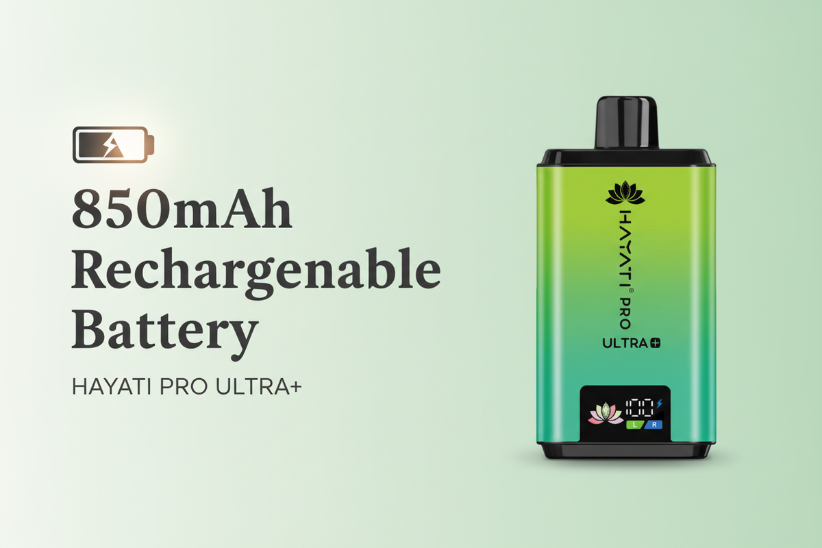 850mAh Rechargeable Battery