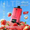 Hayati Pro Ultra Plus 25000 Disposable Vape Device - 20MG - Pack Of 5 - Eliquid Base - Straw Grapefruit / Straw Dragonfruit