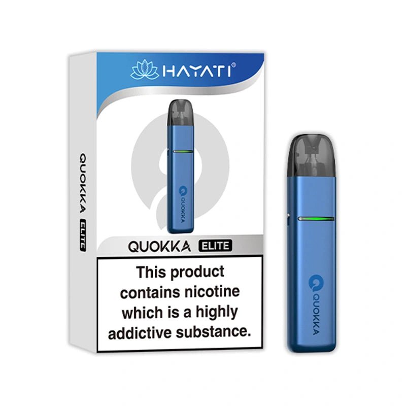 Hayati Quokka Elite Pod Vape Kit - Eliquid Base - Navy Blue