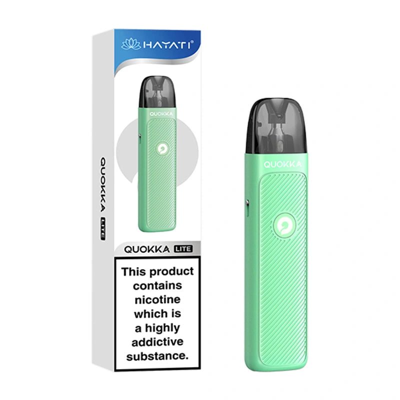 Hayati Quokka Lite Vape Kit - Eliquid Base - Mint Green
