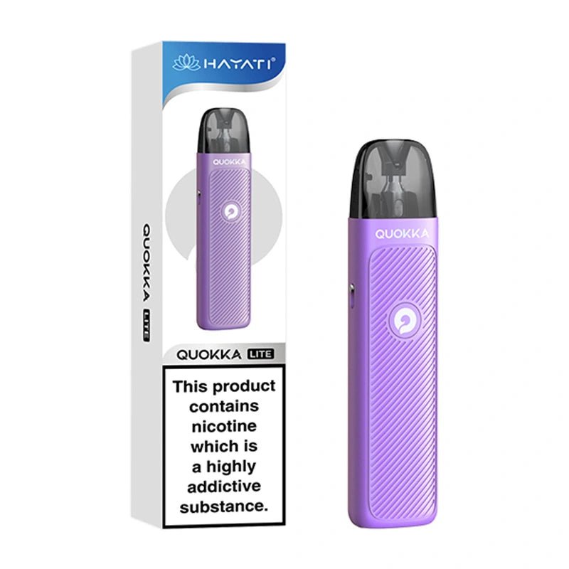 Hayati Quokka Lite Vape Kit - Eliquid Base - Vivid Violet
