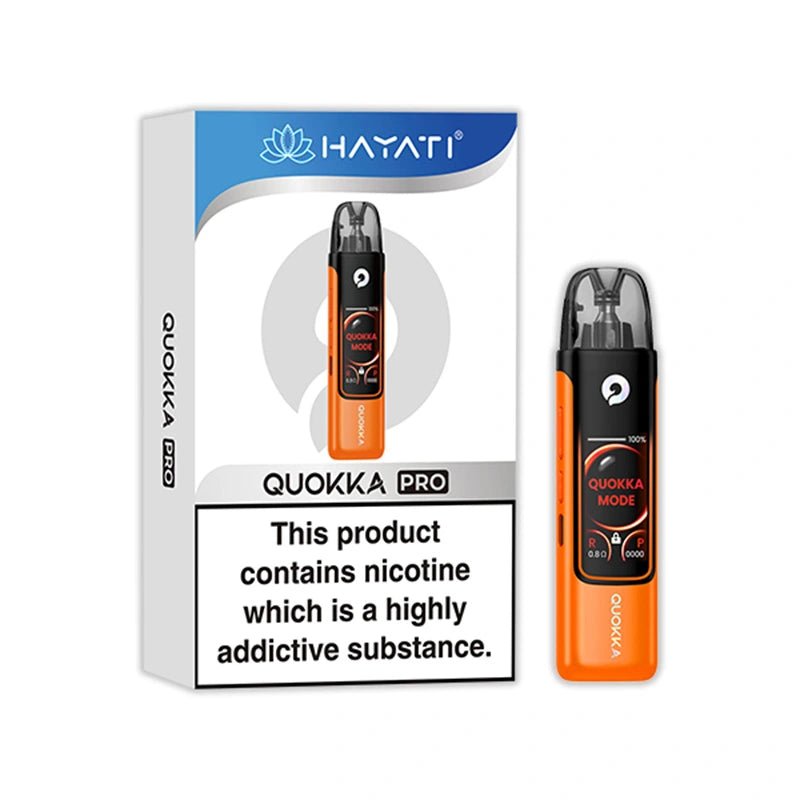 Hayati Quokka Pro Refillable Vape Kit - Eliquid Base - Quokka Colour
