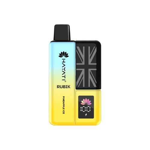Hayati Rubik 7000 Puffs Disposable Vape Device - Pack Of 5 - Eliquid Base - Pineapple Ice