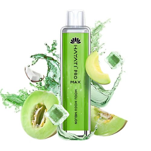 Hayati - The Crystal Pro Max 4000 Disposable Vape Device - Eliquid Base - Mogu Mogu Melon