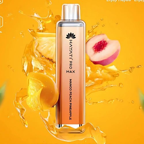 Hayati - The Crystal Pro Max 4000 Disposable Vape Device - Eliquid Base - Mango Peach Pineapple