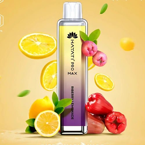 Hayati - The Crystal Pro Max 4000 Disposable Vape Device - Eliquid Base - Ribery Lemonade