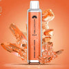 Hayati - The Crystal Pro Max 4000 Disposable Vape Device - pack Of 10 - Eliquid Base - Rocky Candy Orange