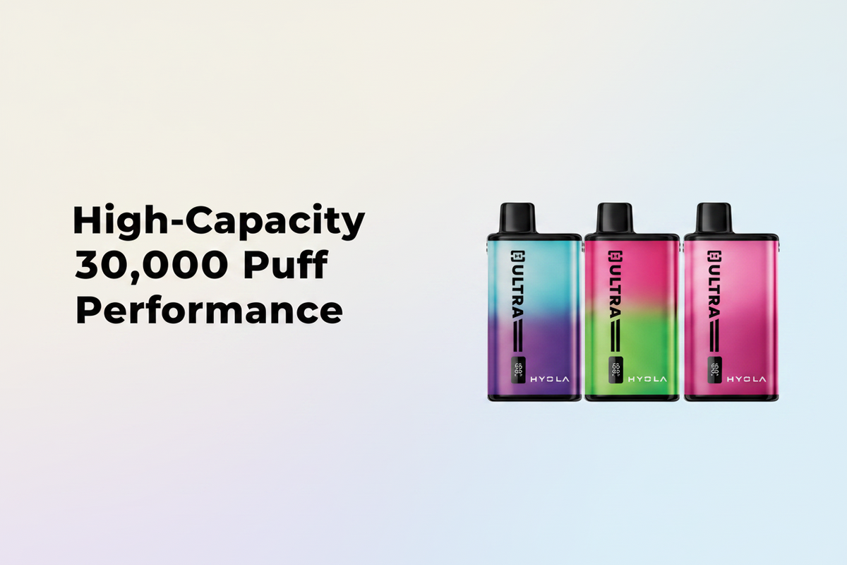 High-Capacity 30,000 Puff Performance