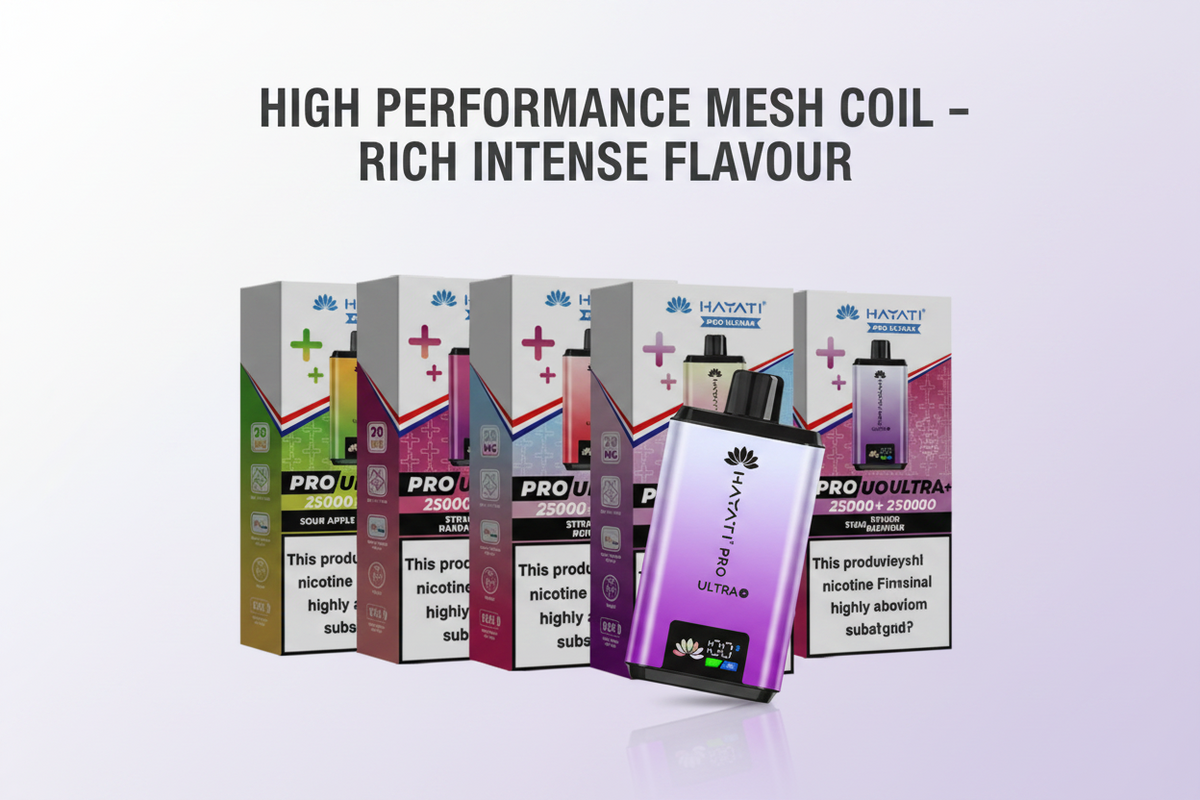 High Performance Mesh Coil – Rich Intense Flavour