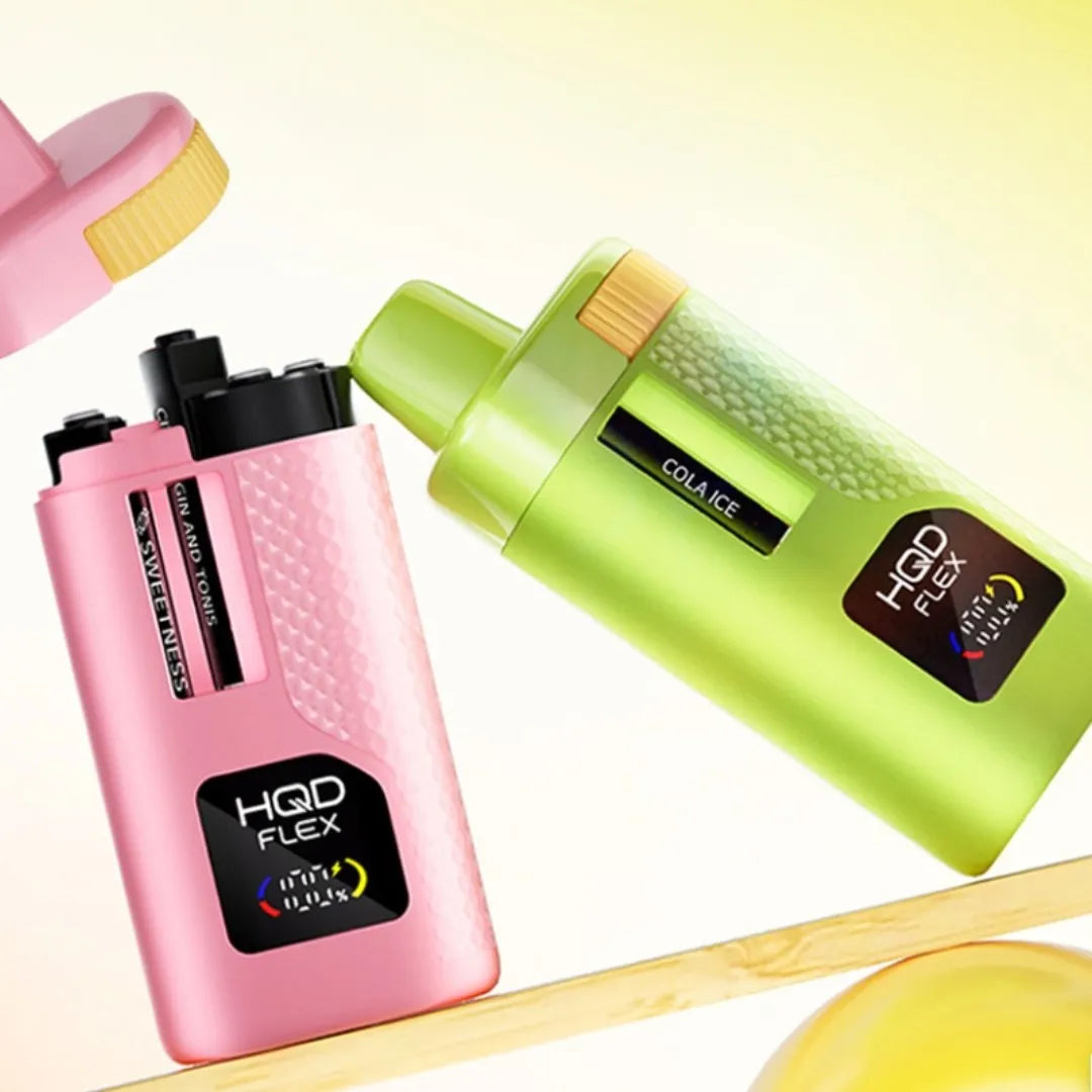 HQD Flex 4 in 1, 3200 Puffs Prefilled Pod Kit