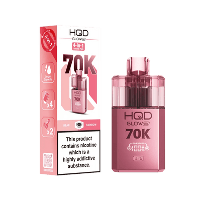 HQD Glow Air 70K Prefilled pod kit