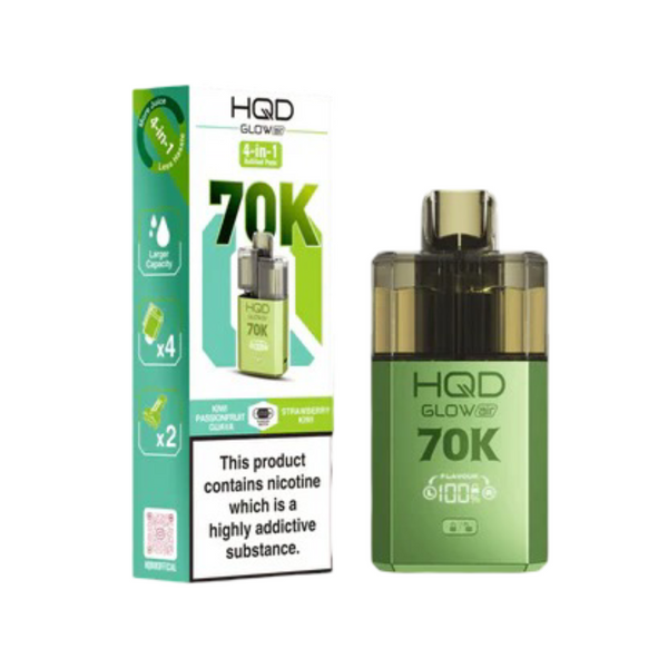 HQD Glow Air 70K Prefilled Pod Kit