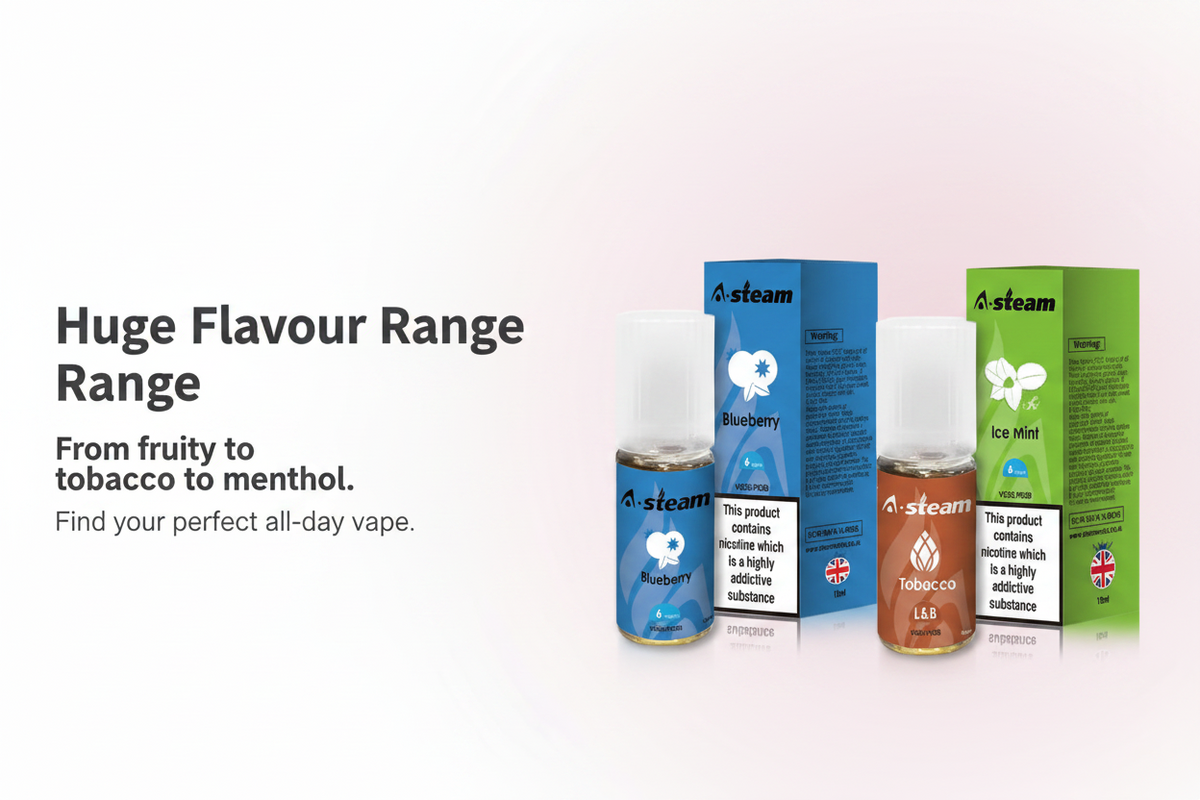 Huge Flavour Range