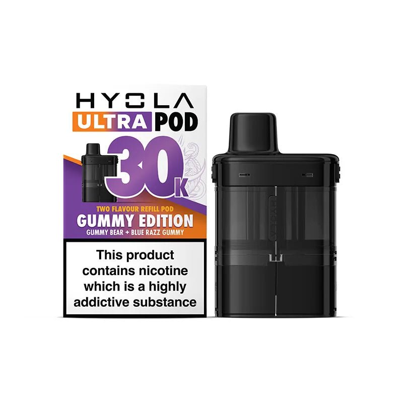 Hyola Ultra 30K Pre - Filled Pods - Eliquid Base - Gummy Edition