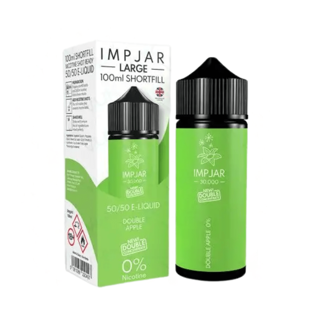 IMP JAR Large 100ML Shortfill - Eliquid Base - Double Apple