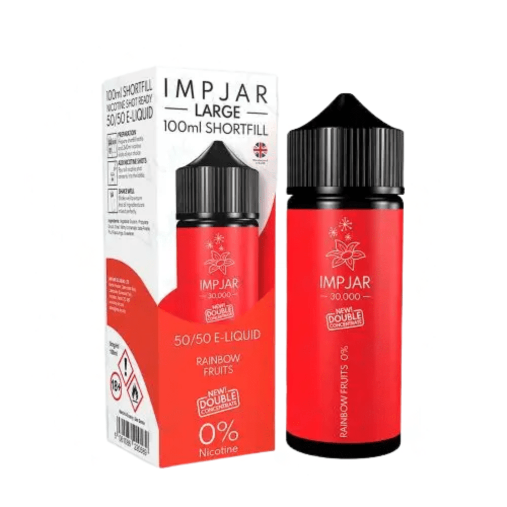 IMP JAR Large 100ML Shortfill - Eliquid Base - Rainbow Fruits