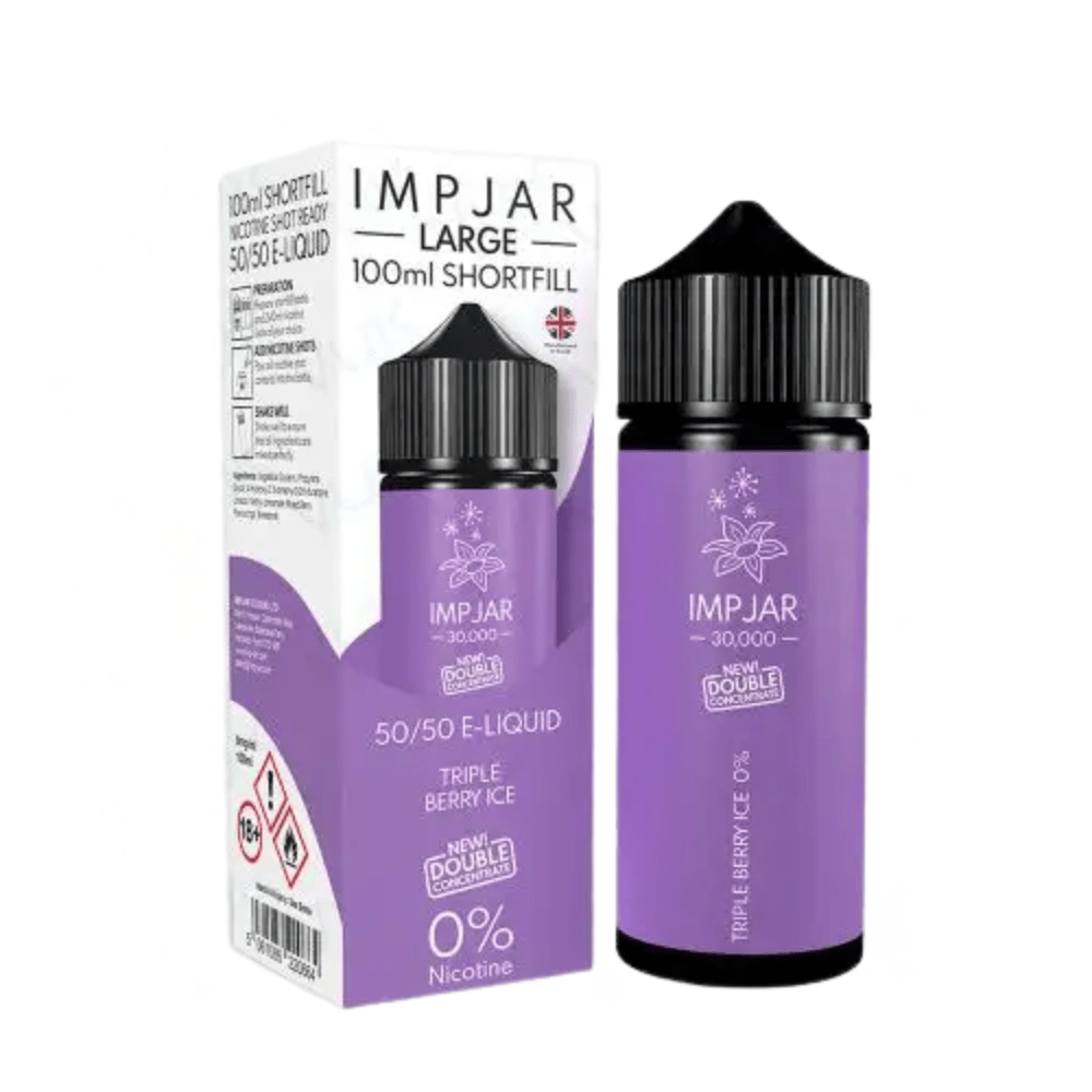 IMP JAR Large 100ML Shortfill - Eliquid Base - Triple Berry Ice