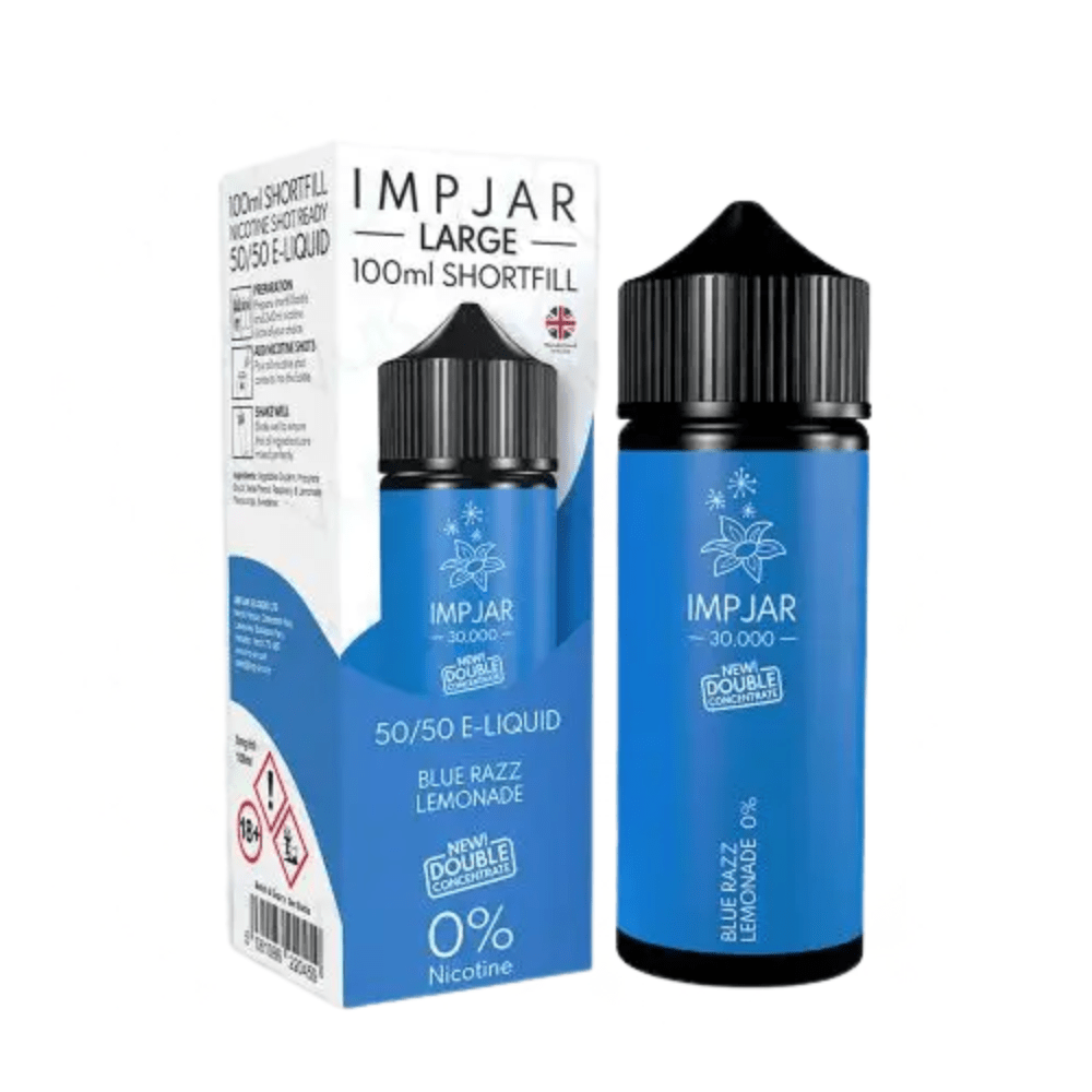 IMP JAR Large 100ML Shortfill - Eliquid Base - Blue Razz Lemonade