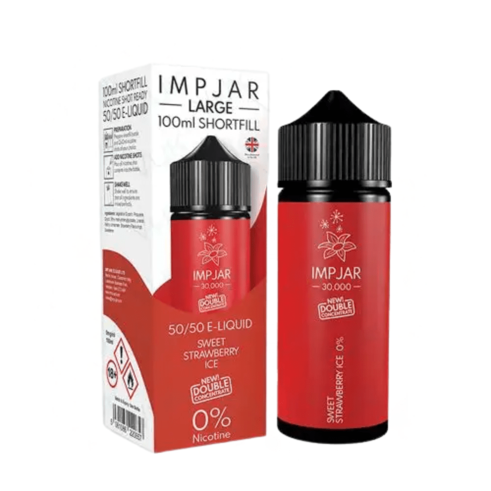 IMP JAR Large 100ML Shortfill - Eliquid Base - Sweet Strawberry Ice